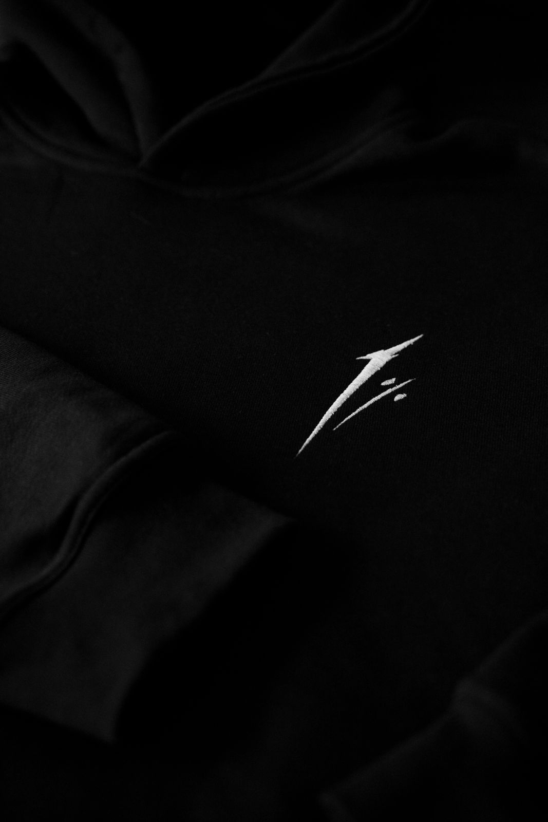 The Directive Hoodie (Matte-Black 400 GSM Fabric)