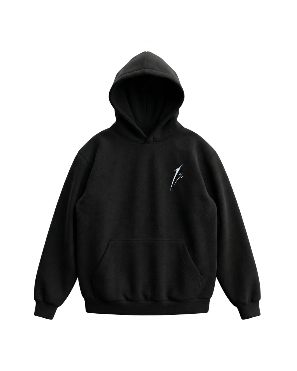 The Directive Hoodie (Matte-Black 400 GSM Fabric)