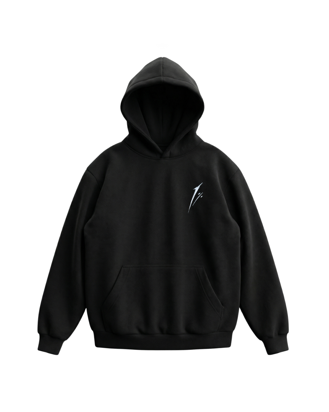 The Directive Hoodie (Matte-Black 400 GSM Fabric)