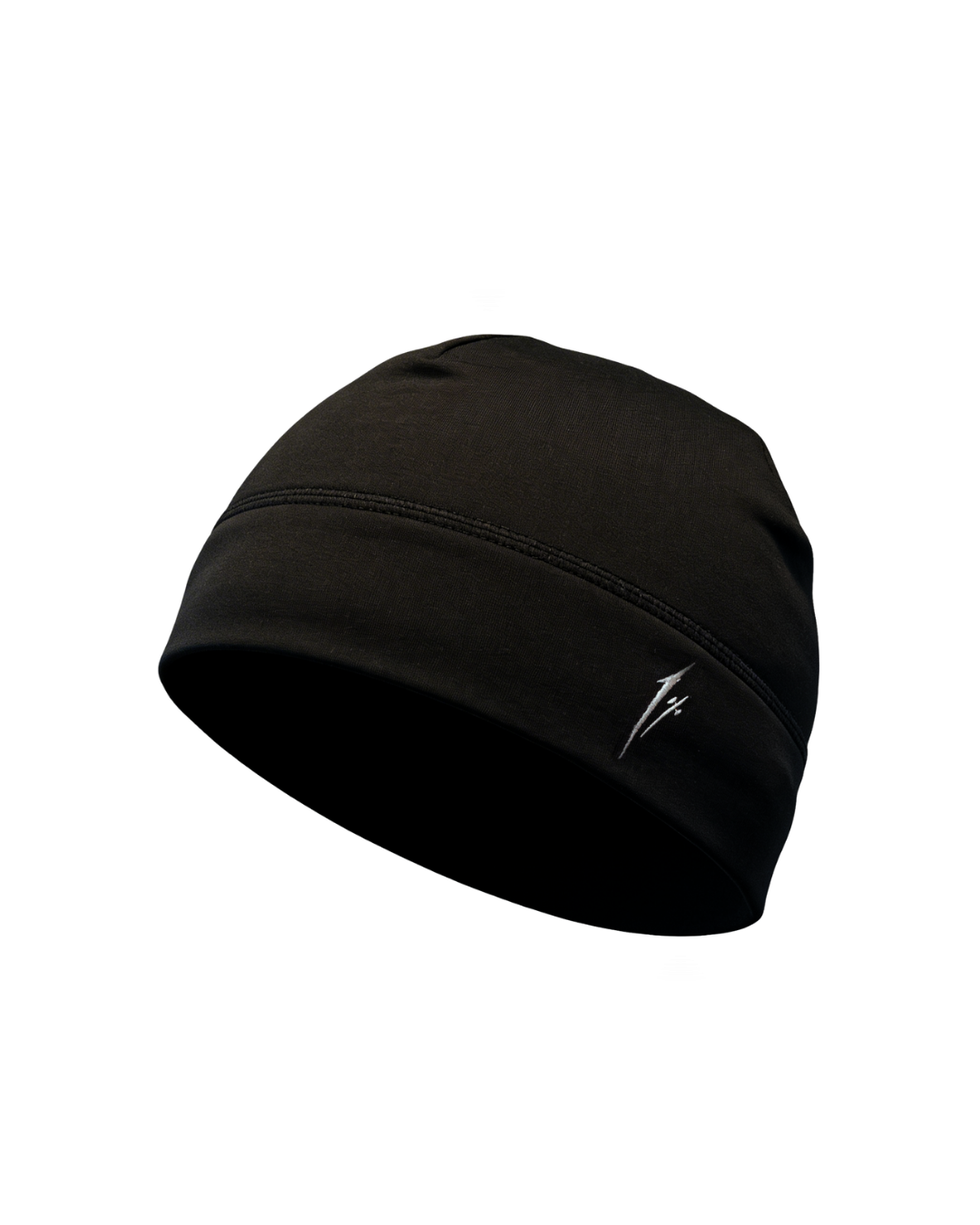 The Directive Skull Cap (Matte-Black Lycra Fabric)